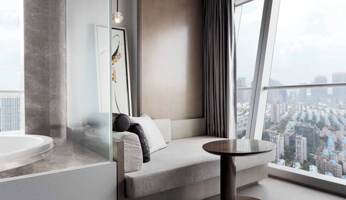 Room, 2 Double Beds, City View