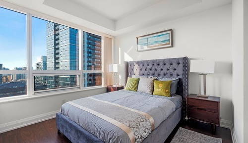 Executive Apartment, 1 Queen Bed with Sofa bed, Balcony, City View
