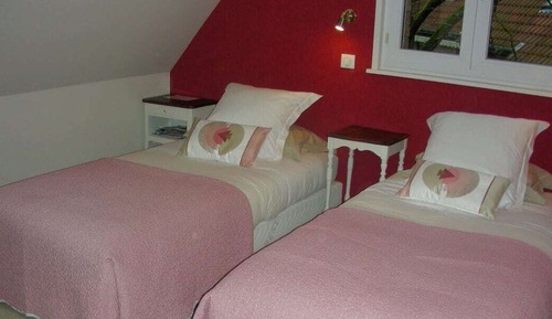 Double or Twin Room, Ensuite, Garden View (2. Chambre Rose)