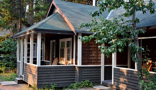 Grand Cabin, 1 Queen Bed, Fireplace