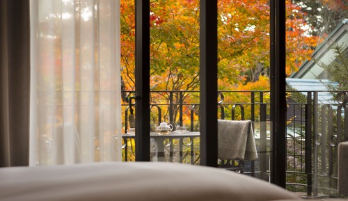 Courtyard Deluxe Twin Room with Balcony