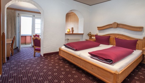 Deluxe Double Room, Private Bathroom (mit Balkon)