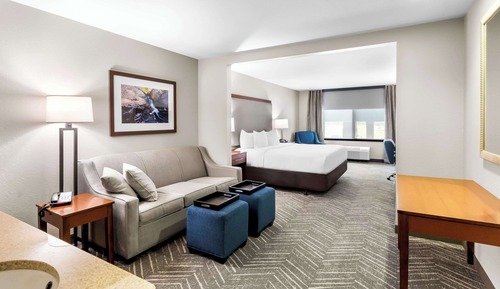Suite, 1 King Bed with Sofa bed, Accessible, Non Smoking