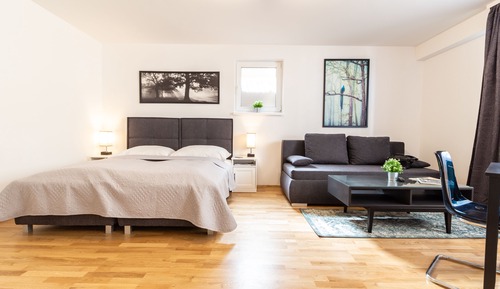 Deluxe Apartment, 1 Queen Bed with Sofa bed