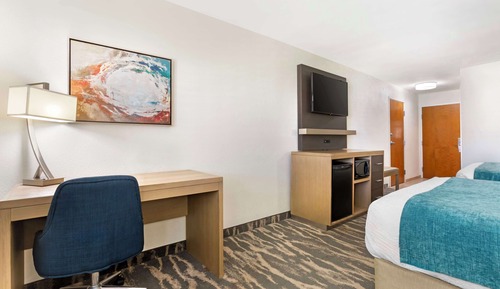 Standard Room, 2 Queen Beds, Non Smoking, Refrigerator & Microwave