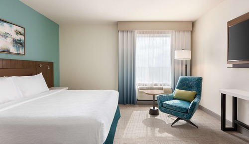 King Suite, Mobility & Hearing Accessible with Roll-In Shower