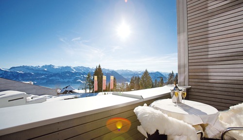 Standard Double Room, Balcony, Mountain View