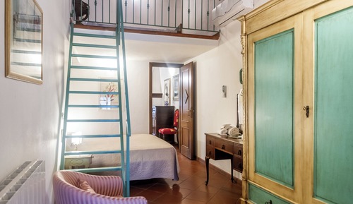 Romantic Apartment, 1 Double Bed, Terrace, Pool View