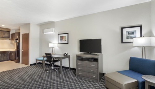 Suite, 1 King Bed, Non Smoking, Kitchenette (Larger Room)
