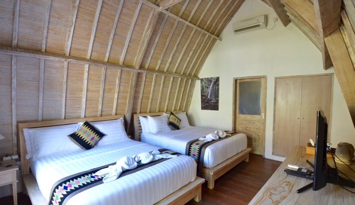 Family Double or Twin Room, 2 Double Beds