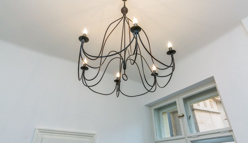 Design Apartment, Kitchen (Old Town square view, balcony)
