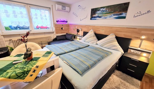 Luxury Double Room, 1 Queen Bed, Accessible, Refrigerator & Microwave