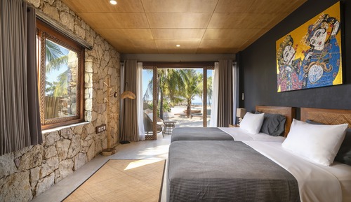 Deluxe Double Room, 2 Twin Beds, Ocean View