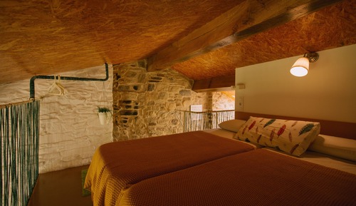 City Loft, 2 Bedrooms, Balcony, Garden View