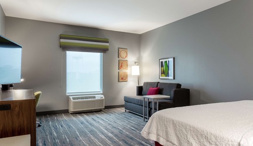 Room, 1 King Bed with Sofa bed, Accessible, Refrigerator & Microwave