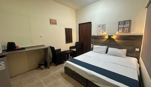 Economy Double or Twin Room, Terrace, Sea View