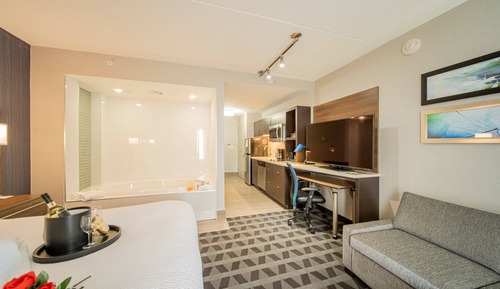 Studio, 1 King Bed with Sofa bed