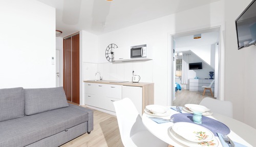 Deluxe Apartment (Czteroosobowy z Balkonem Francuskim)