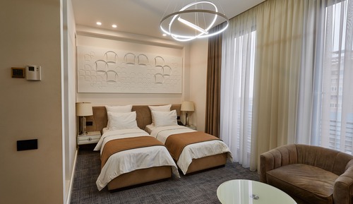 Standard Twin Room, 2 Twin Beds, Non Smoking, City View