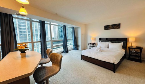Comfort Studio Suite, 1 Queen Bed, Non Smoking, City View