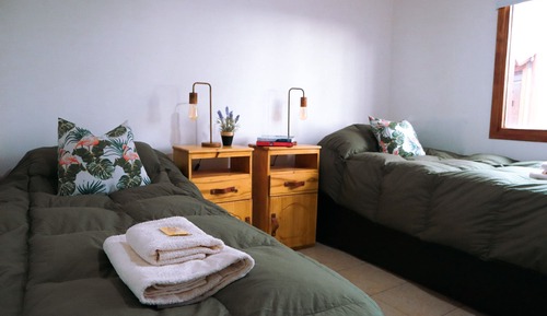 Comfort Cabin, 2 Bedrooms, Garden View