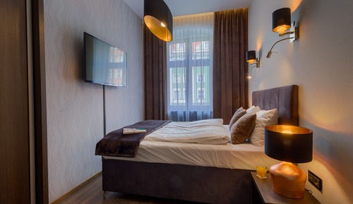 Deluxe Apartment, 1 Bedroom, Kitchen, City View