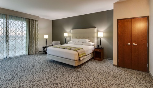 Deluxe Room, 1 King Bed, Accessible, Refrigerator & Microwave (Hearing, Roll in Shower, Upper Floor)