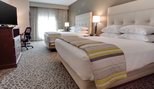 Deluxe Room, 2 Queen Beds, Refrigerator & Microwave (Hearing Accessible)