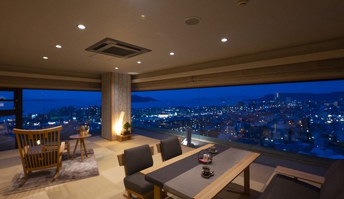 Premium Suite with Setouchi Ocean view and Onsen Spa
