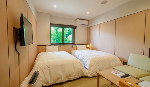 Standard Twin -Mountain Side- Japanese Western Room