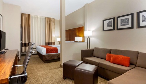 Suite, 1 King Bed with Sofa bed, Non Smoking