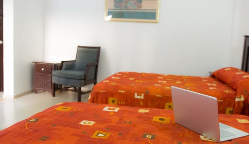 Basic Double Room, 2 Double Beds