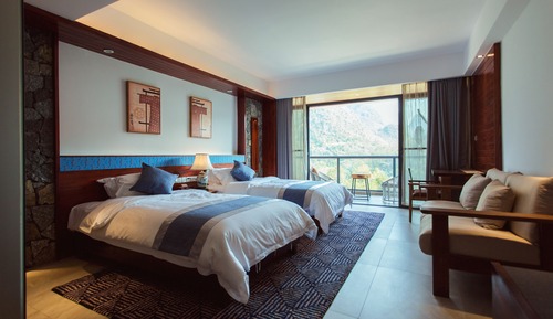 Twin Room, 2 Twin Beds, Non Smoking, River View