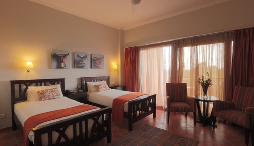 Twin Room, Garden View