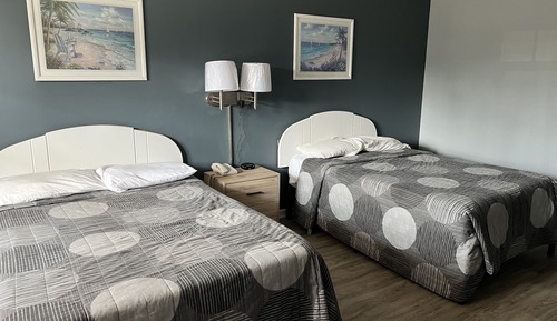 Standard Double Room, 2 Double Beds, Pool View