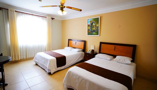 Twin Room, 2 Double Beds