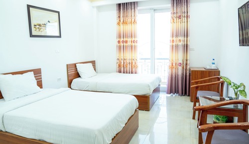 Basic Double or Twin Room, Balcony, City View