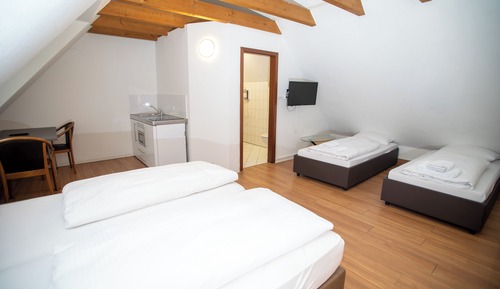 Family Quadruple Room, Courtyard View