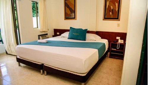 Standard Double Room, Patio, Pool View