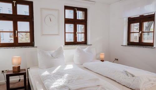 Double Room, Kitchen, Courtyard View