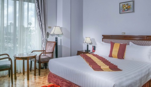 Standard Double Room, Balcony, City View