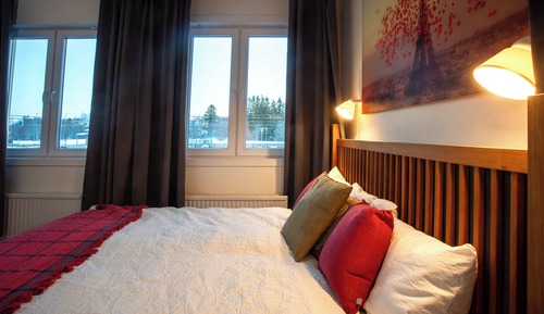 Deluxe Double Room, City View, Corner