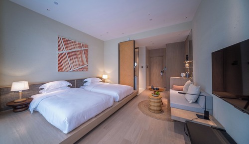 Classic Twin Room, Hill View