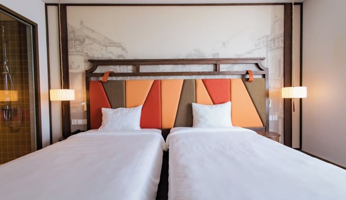 Deluxe Twin Room, 1 Bedroom, Partial Sea View, Sea Facing