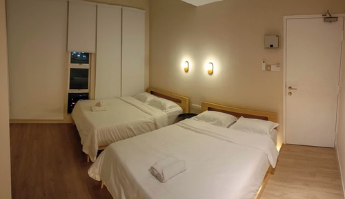 Family Double Room, City View
