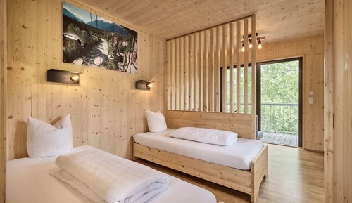 Double room Plus in the nature reserve including entrance to the Water AREA