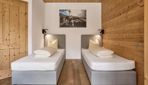 Twin room in the nature reserve including entrance to the Water AREA