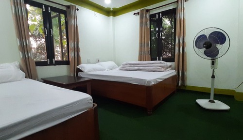 Economy Double or Twin Room, Garden View