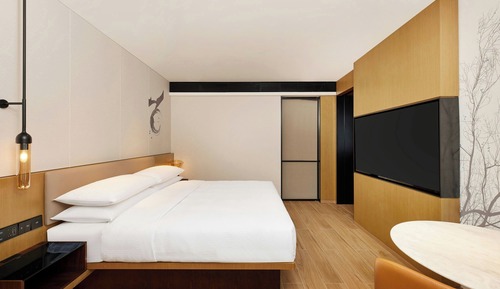 Suite, 1 King Bed, City View