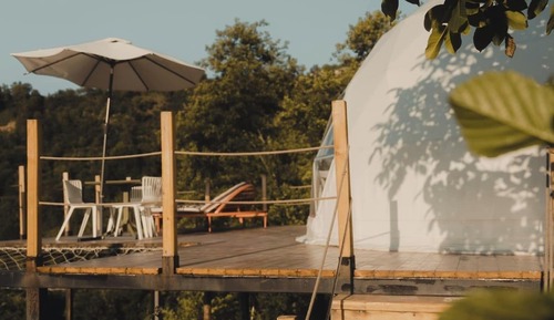 Luxury Tent, Mountain View